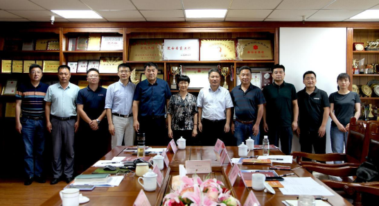 淮南市农科院领导一行莅临m88官网公司调研考察